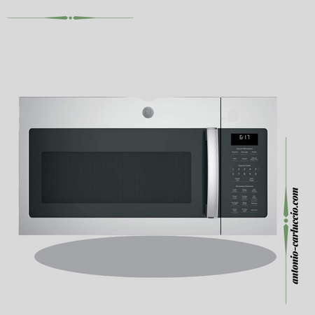 GE Microwave Oven in Stainless Steel